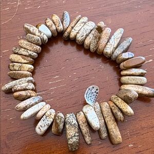 Picture Jasper Long Chip strand bracelet